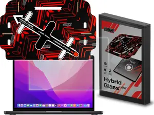Screen Protector GrizzGlass HybridGlass Easy for Apple MacBook Pro 13" 2022 — GrizzGlass