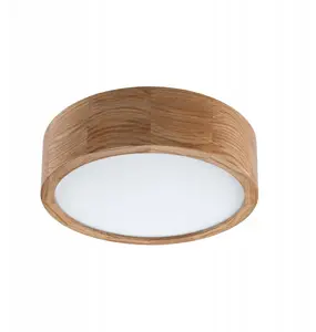 Griestu lampa LAMKUR Evaline 49434, IP54, 1×60W E27, ozola apdare