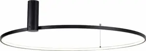 Потолочный светильник Zuma Line Horik 89429-90BK — 1x40W LED, 4400 лм, 3000/4000/6000K, черный