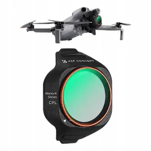 Circular Polarizing Filter (CPL) for DJI Mini 5 Pro — K&F SB11140, screw-mount drone lens filter