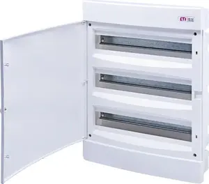 Modular flush-mounted distribution board ETI-Polam 3x18 modules IP40 white (MPN 001101098)