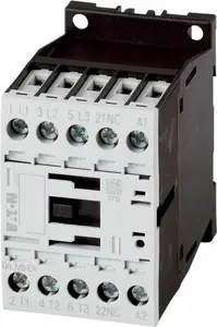 Контактор мощности EATON 190030 — 9 A, 3‑полюсный, 24 V DC, 1 НЗ 0 НО