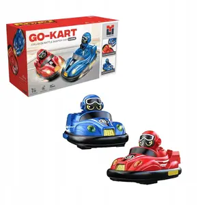 Toy RC Crash Race Track Set Polesie B4B5 — 2 Remote-Control Cars, Collision Arena