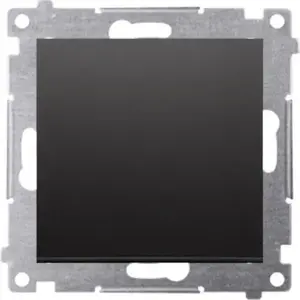 Kontakt-Simon single rockertype push button module DPR1.01/49 10AX 250V quick-connect matte black