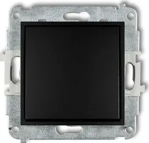 Switch mechanism Karlik 12MWP-6.1 single rocker cross-switch (one key, no pictogram)