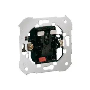Electrical switch Kontakt-Simon 75204-39, metal housing, 250 V AC, 10 A, IP20/IP44, 75×32 mm