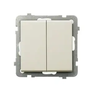Smart switch Ospel ŁP-2R/m/27, DIN-mount, 250 V AC input, 16 A output, IP20, 71×71×42 mm