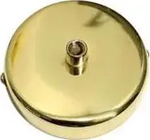 Ceiling rose (metal) Markslojd ARTO 128025 round gold for pendant lamp