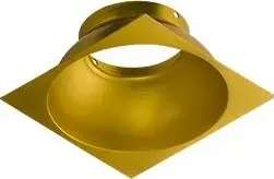 Azzardo recessed downlight HUGO R AZ0831, gold finish