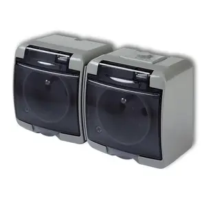 Розетка Karlik 10GHE-2d IP54 250 В 16 А
