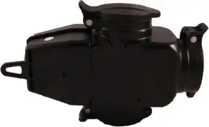 Portable triple single-phase rubber socket AEP with thermodur plug 16A 230V IP44 black