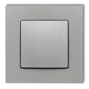 Electrical socket outlet Karlik 7DGV-1 IP20 single-gang wall-mounted