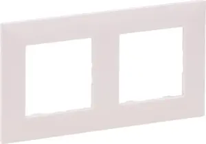 Двойная рамка Legrand Niloe Step 863292, пудрово-розовый
