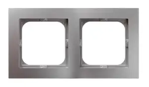 Outlet box accessory Ospel R-2G/18 — plastic, 1 pc, package 162×237 mm