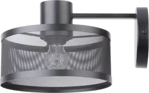 Sienas lampa SIGMA Bono 31928, melna, iekšējai uzstādīšanai