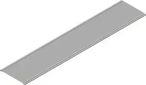 Крышка лотка Baks PKJ150/3 150 мм ширина, 3 м длина, 1 мм толщина