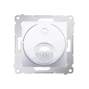 Выключатель Kontakt-Simon DCR10P.01/11 белый, пластиковый корпус, IP20, 230 В, 75×51 мм
