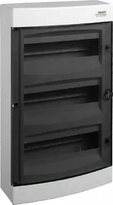 Монтажный шкаф Noark 101502 накладной 3 ряда IP40 3x12 модулей