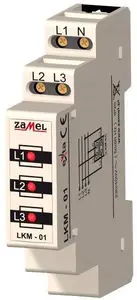 Power Indicator ZAMEL LKM-01-10 single-pole 1P 230V 1.5 mA