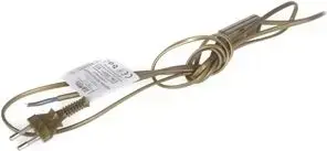 Lighting track ZAMEL SP/W-190/2X05/_ZLO 190 cm with 2 x 0.5A switches, gold