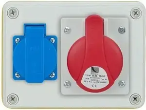 Стационарный распределительный щит PAWBOL R-BOX 150 1x32A/5P 1x250V IP44 (B.1090)