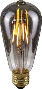 Dekoratīva LED spuldze Italux Dymiona E27 4W silta gaisma (modelis 801452)