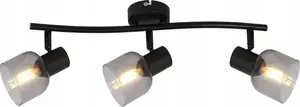 Потолочный светильник Markslojd Reality Judy 835503-02 — планка со спотами 3×40W E14, черный