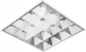 Griestu lampa LUG Light Medica 1 070101.5L02.312 600x600 LED 3900 lm 4000K IP65 zemapmetuma balta