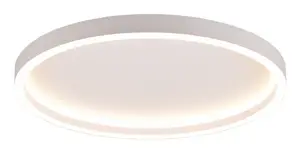 Griestu lampa DELIGHT Rotonda LED 20 W, apaļa, balta, Ø35 cm, augstums 5 cm