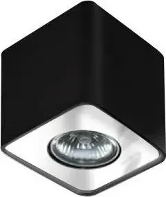 Потолочный светильник Azzardo Nino 1 AZ0736 — 1xGU10 50W, черный/хром