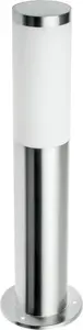 Outdoor Bollard Light GTV Milan IP54 40W stainless steel 45 cm
