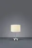 Table lamp TRIO Hotel E14 Nickel/White Photo 2