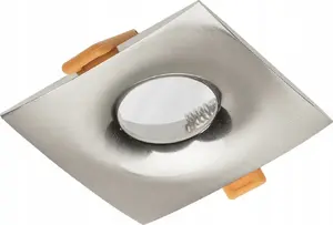 Downlight recessed ceiling light GTV Alessio OP-ALSKW-52 1x50W IP54 satin finish
