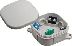 Распределительная коробка Pawbol sp. z o.o. PH 92×92×44 мм IP54 серого цвета, вводы 5×4 мм², модель A.0020