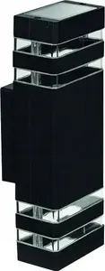 Wall light ECOLIGHT2 OE-1C EC79004 outdoor wall lamp IP54 2×35W GU10 black