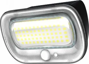Exterior wall light ECOLIGHT2 SOE-5 (EC20111) solar wall lamp with dusk sensor, 1×0.55W LED 4000K, black