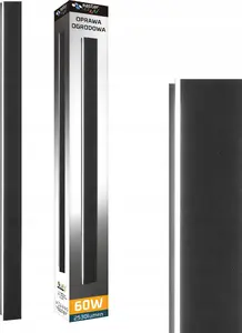 Wall lamp LVT Lara 1577 outdoor wall sconce 1×60W LED 4000K black
