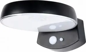 Wall light ECOLIGHT2 SOE-4 EC20118 — outdoor solar wall luminaire, 1×1.2W LED 4000K, black