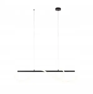 Подвесной светильник MAXlight Laguna P0512 1x30W LED 3000K 2658 лм черный