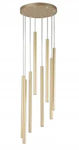 Подвесной светильник No name Sopel 33630 — 8×4W G9, золотистый