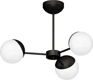 Pendant lamp MILAGRO MLP8865 Sfera – hanging ceiling light, single-bulb fixture