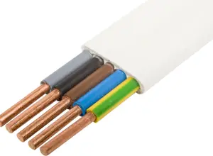 Elektriskais kabelis Elektrokabel YDYP 5x6 mm² 450/750V, daudzvada barošanas un vadības kabelis