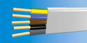 Installation cable NKT Cables YDYP-ŻO 5×2.5 mm² 750V, PVC-insulated multicore power cable
