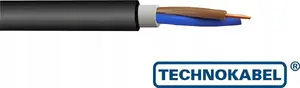 Power cable elpar N2XH-O 2x1.5 mm² 0.6/1 kV B2ca (without protective conductor)