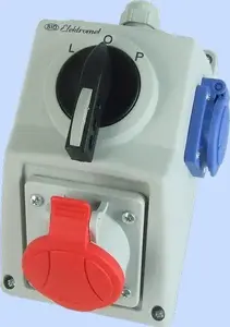 Монтажный комплект Elektromet L-0-P 16A 5P IP54 (модель 971614)
