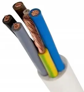 Workshop cable Pozostali OWY 5x1 mm² 300/500V white reel 100 m