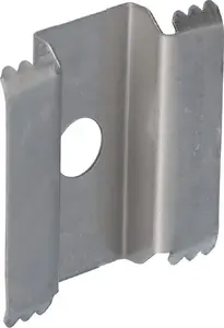 Grounding pad for panel Baks PUP (1.4301) model 897303 — stainless steel grounding plate