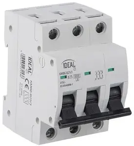 Автоматический выключатель 3P B 25A 6 кА AC Kanlux KMB6-B25/3 (23153)