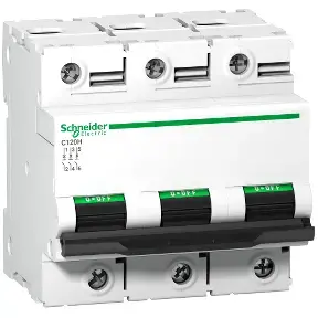 Автоматический выключатель Schneider Electric C120H, 80 A, IP20, 81×73×81 мм