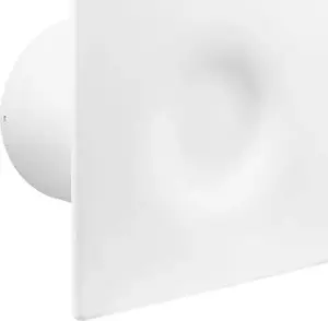 Вытяжной вентилятор для ванной AWENTA Loop WL125H Ø125 мм 55/100 м³/ч 6/8 Вт 230 В с датчиком влажности белый